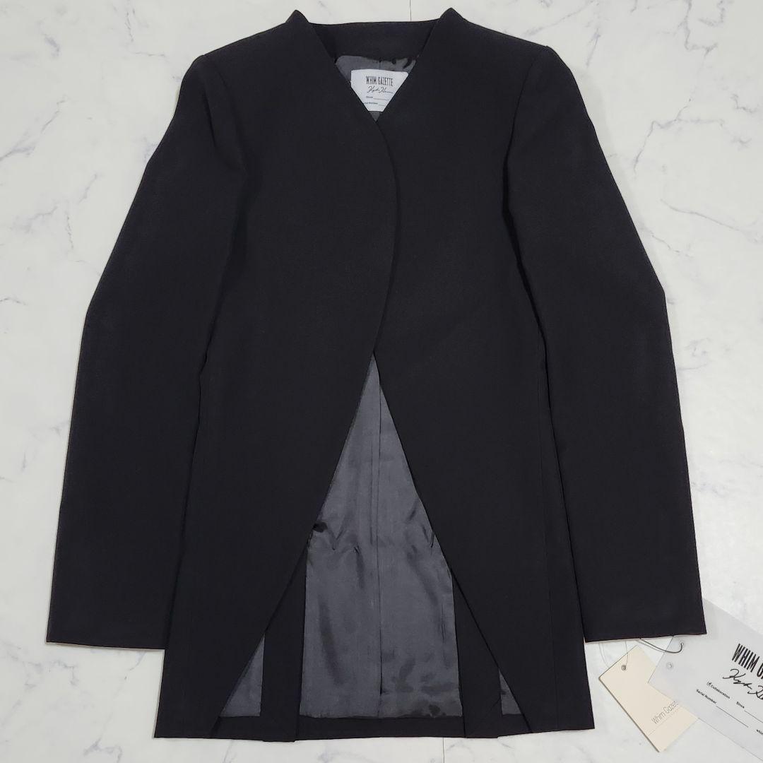 美品☆ウィムガゼット　長谷川京子さんコラボ　カラーレスジャケット　23AW