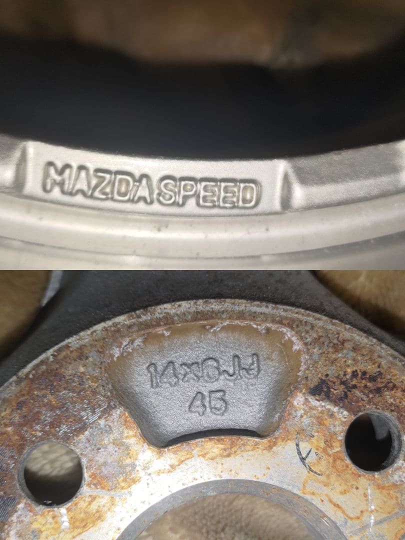 MAZDA speed 14インチホイール