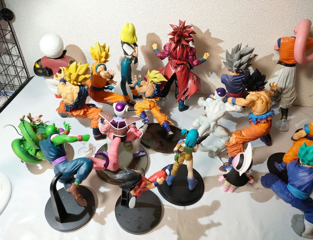 ☆　ドラゴンボールフィギュア　まとめ売り　ブウ　孫悟空　ゴジータ　孫悟飯　ポポ