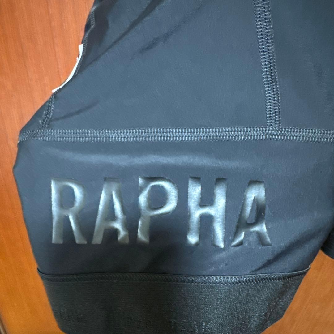 RAPHA ビブショーツ　ホワイト/ブラック Sサイズ