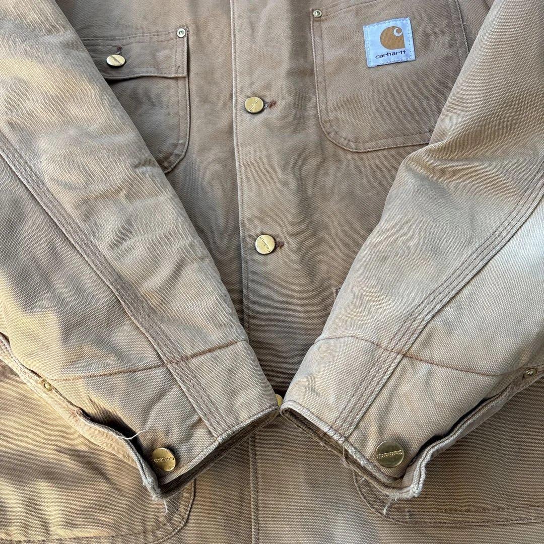 USA製　カーハート　ミシガンチョアコート　カバーオール　デトロイトジャケット