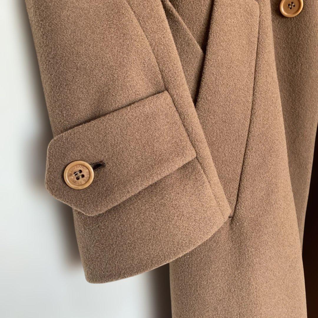 極美品GIANFRANCO FERRE STUDIO ピュアウールロング￼コート