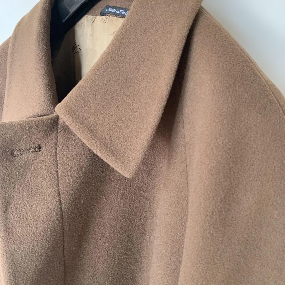 極美品GIANFRANCO FERRE STUDIO ピュアウールロング￼コート