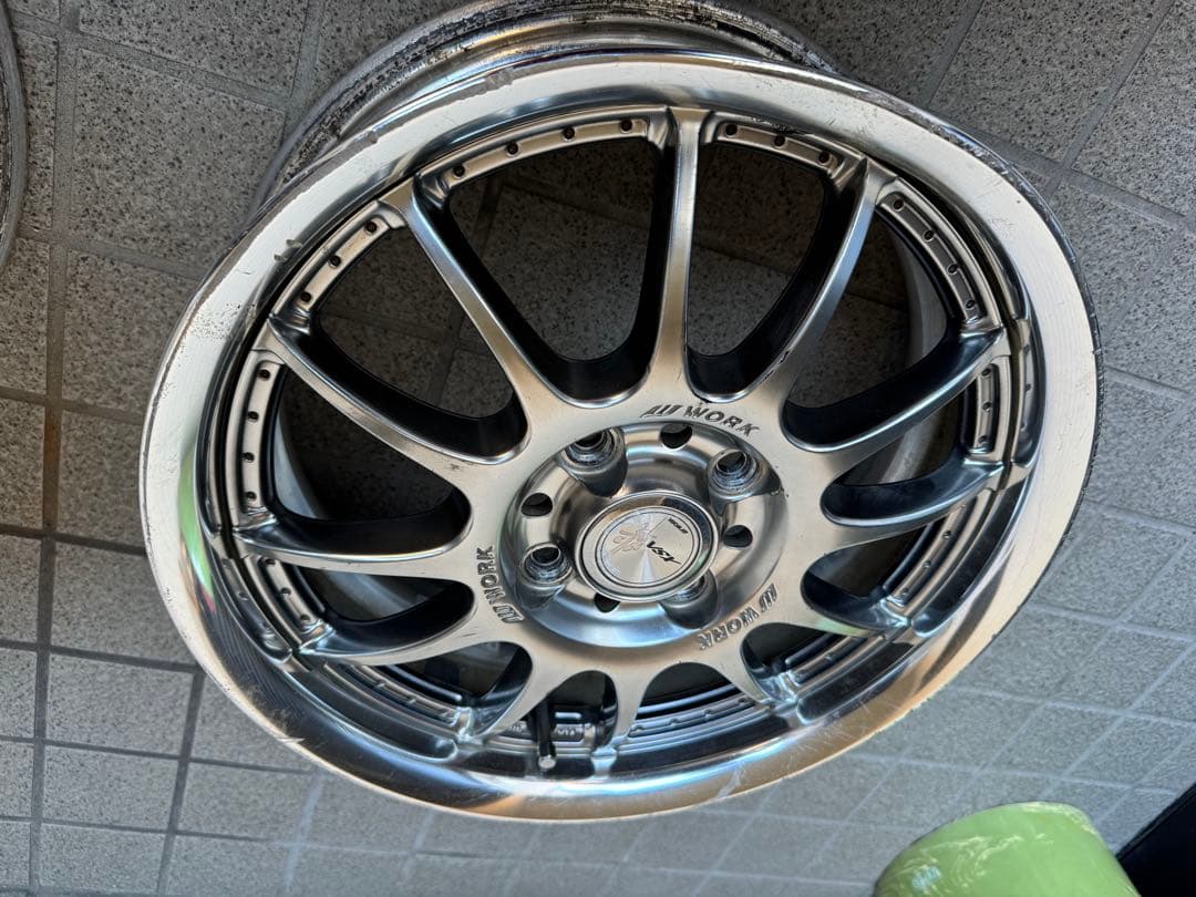 WORK ワーク 戦 XSA 02C 15インチ 5.5J PCD100