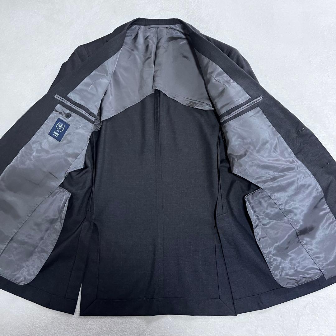 BEAMS F スーツ セットアップ ダークグレー サイズ50 8R