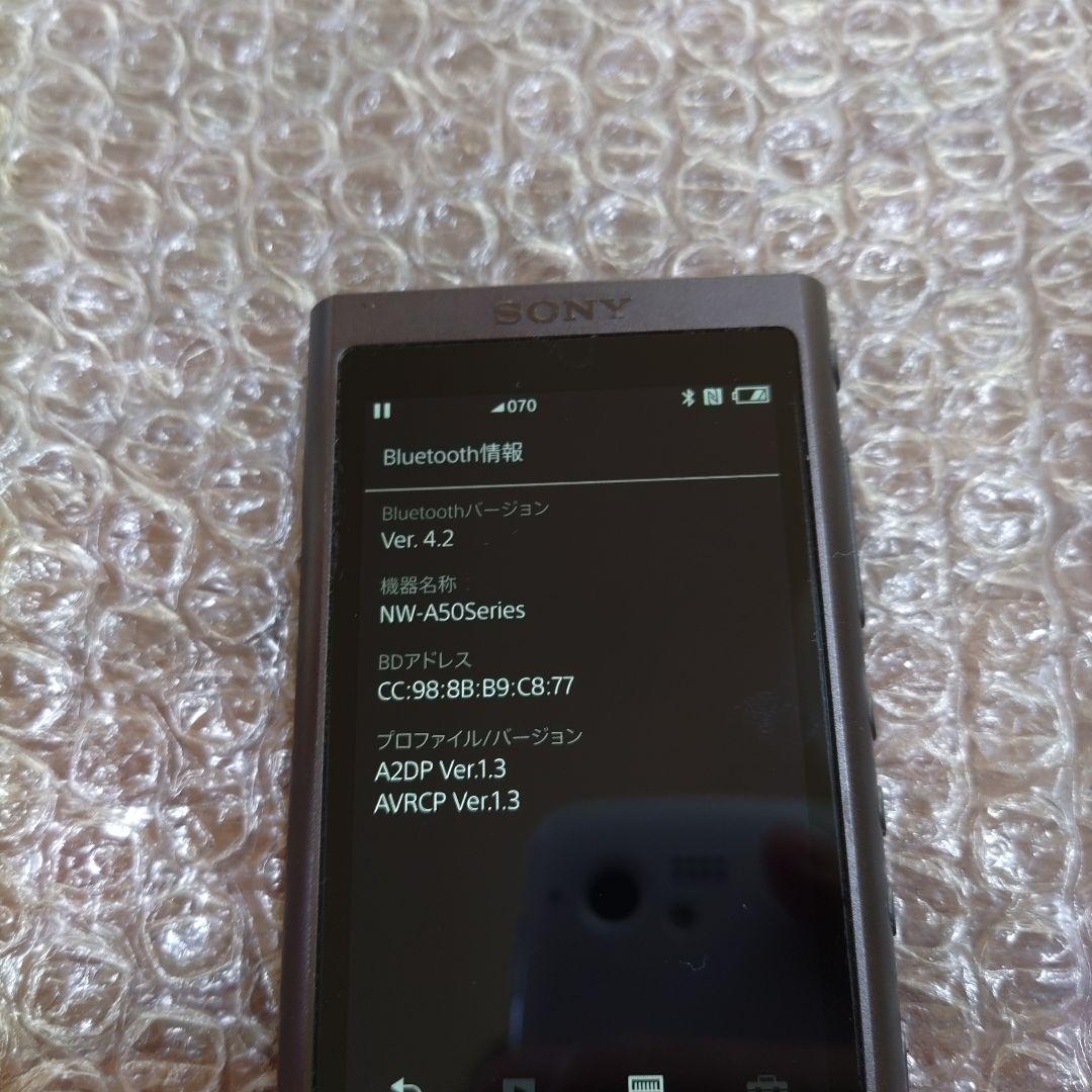 ソニーウォークマン　NW−A55　管理ナンバー6562