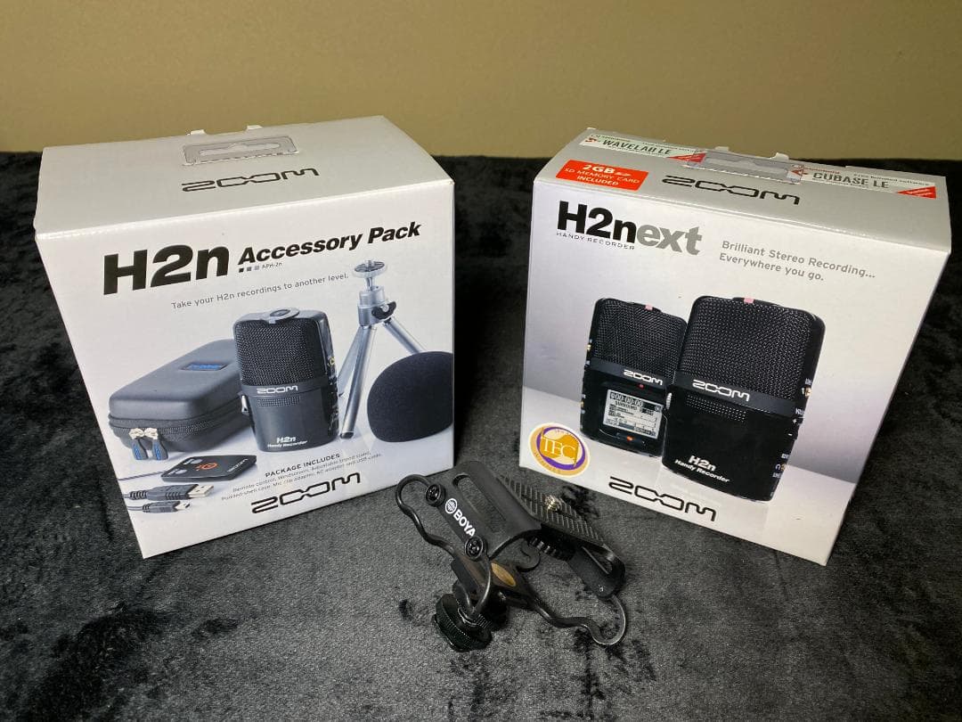 ZOOM H2n レコーダー & アクセサリーパック ShockマウントSet