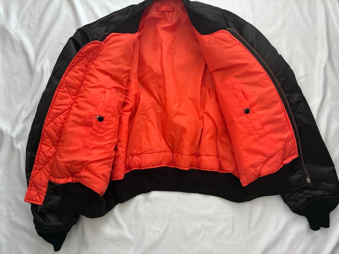 レア USA製 コリンス CORINTH MA-1 ブラック アメリカ製 XXL