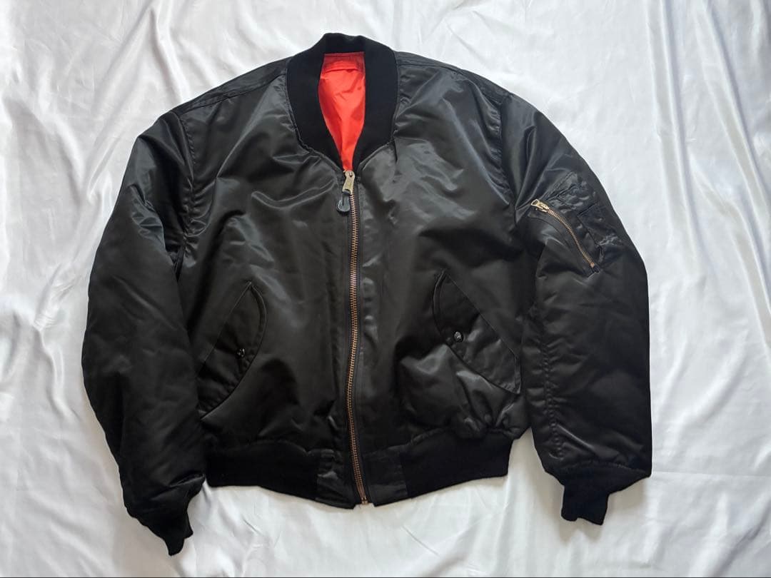 レア USA製 コリンス CORINTH MA-1 ブラック アメリカ製 XXL