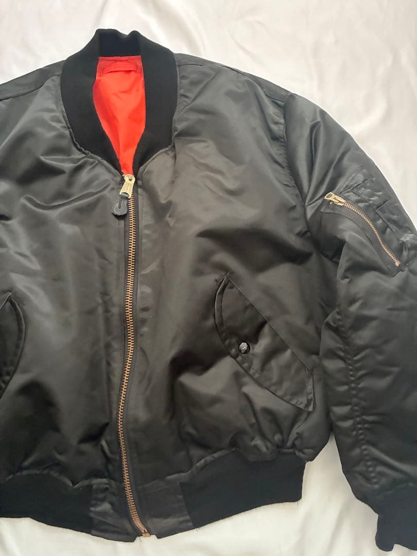 レア USA製 コリンス CORINTH MA-1 ブラック アメリカ製 XXL