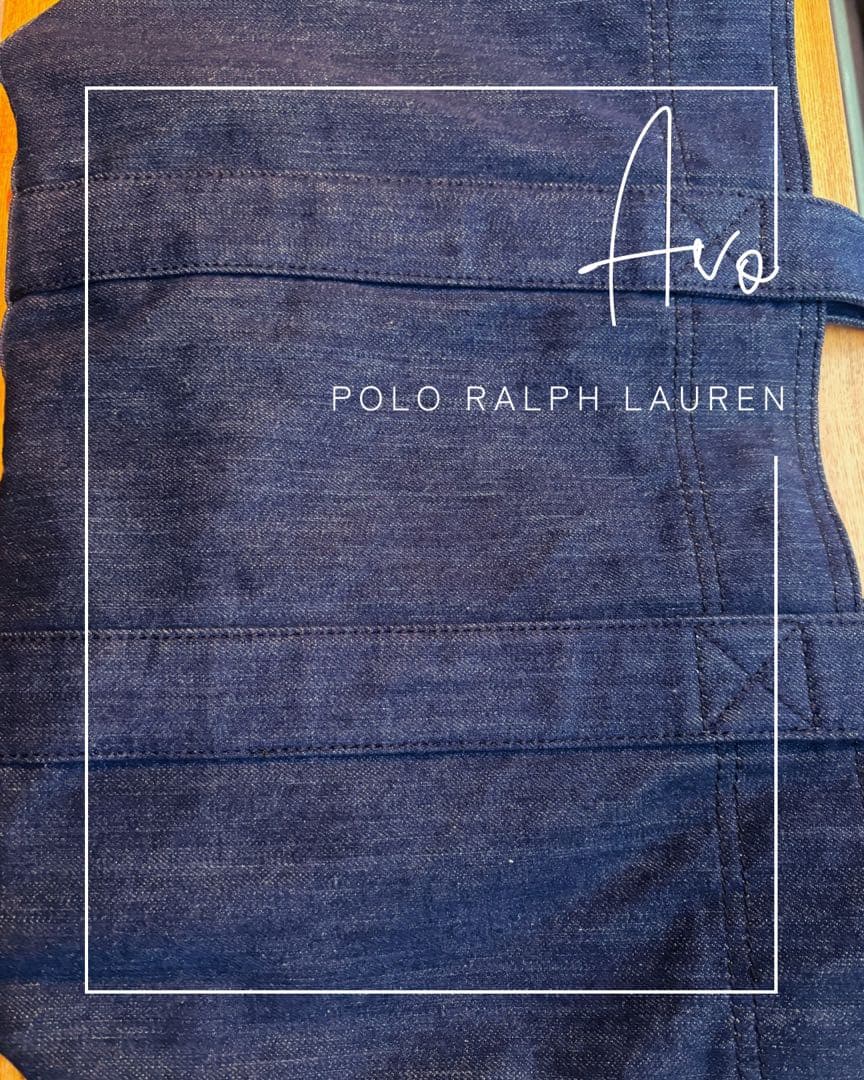 美品 ラルフローレン　トートバッグ　デニム