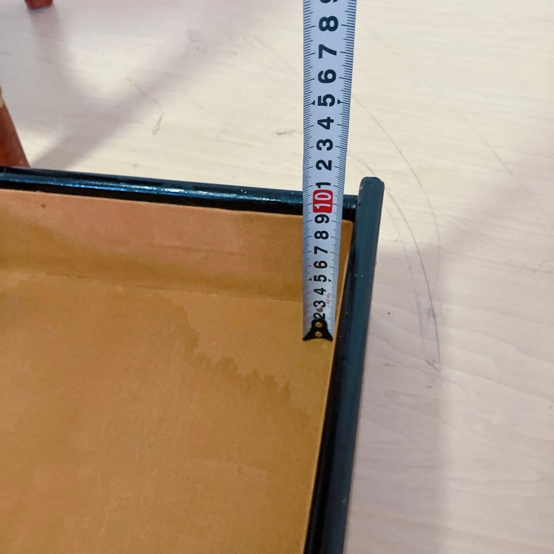 アンティーク調　ラウンドテーブル　サイドテーブル　李朝　和柄　丸テーブル