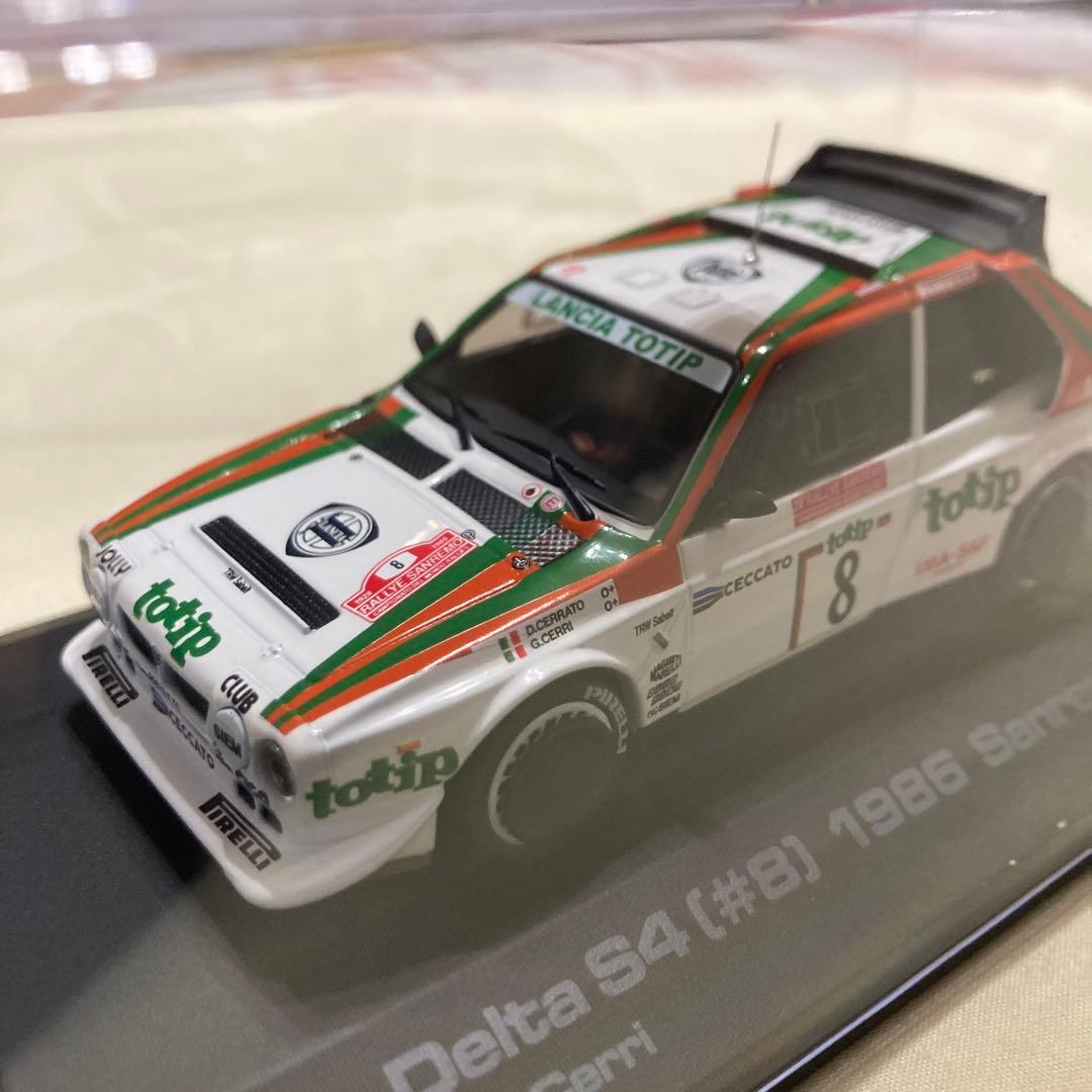 HPI 1/43 ランチア デルタ S4 1986 サンレモ No.8