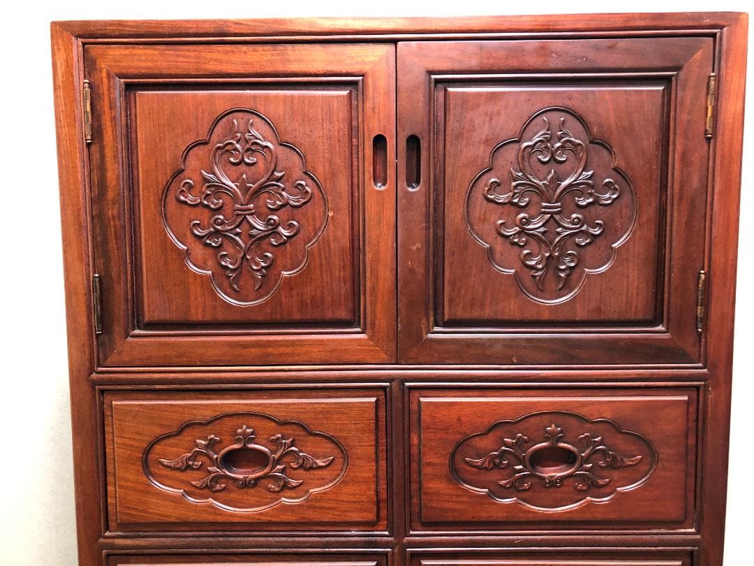 無垢材 チェスト 木製 収納家具 洋服タンス　アンティーク 　250309-3