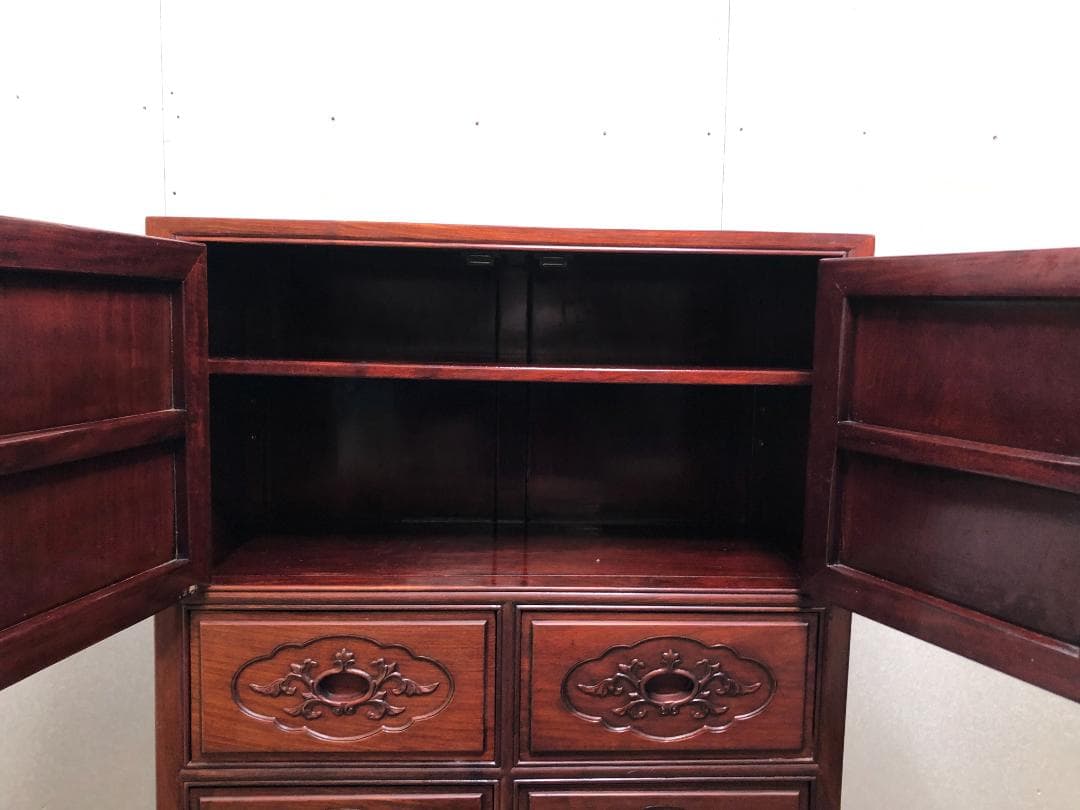 無垢材 チェスト 木製 収納家具 洋服タンス　アンティーク 　250309-3