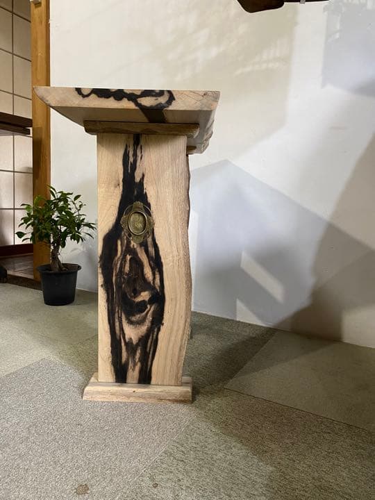 黒柿サイドテーブル