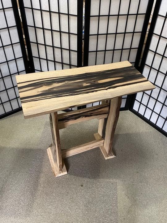 黒柿サイドテーブル