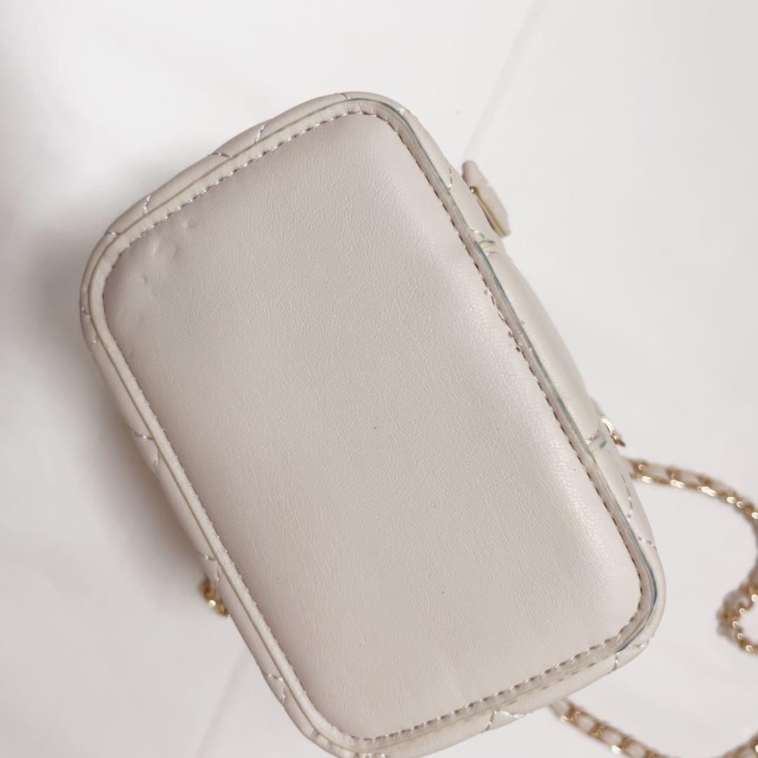 ダーリッチ　キルティングスクエアミニバッグ　darich