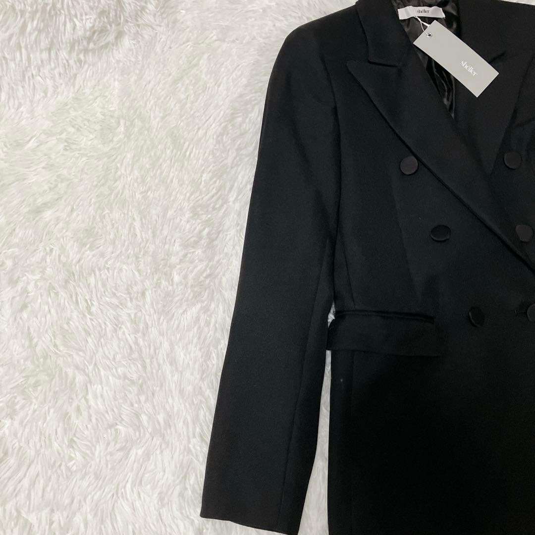 上村 新品 shellerシェリエ ダブルブレスト テーラードジャケット