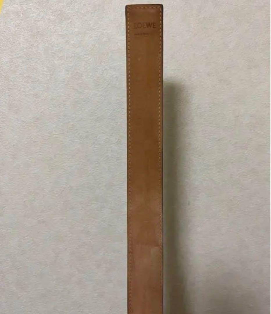 LOEWE レザーバングル ロエベ　ブラック