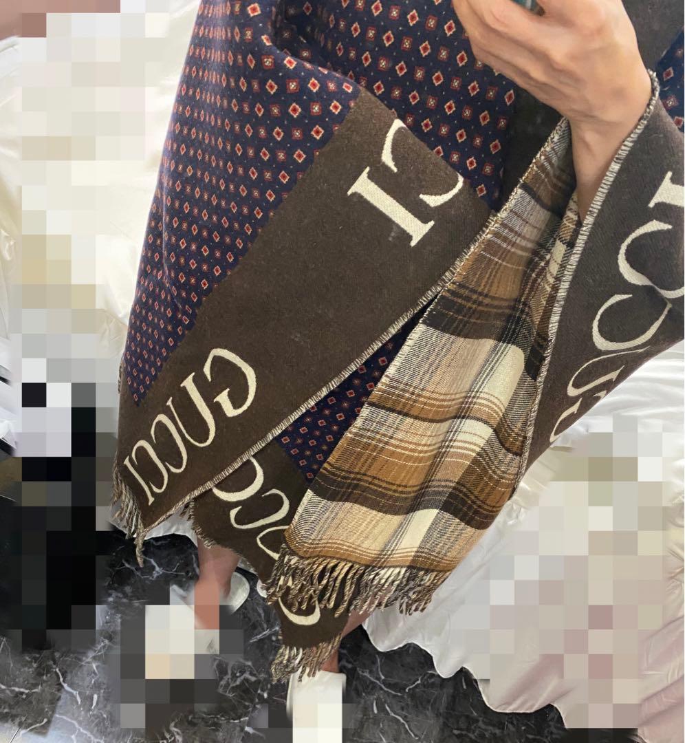 N・A・O♂/♀プロフ必読 専用 GUCCI GGポンチョ未使用フリー美品