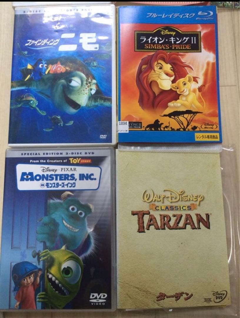 ポケモンカード2200枚＋ジブリ・ディズニーDVDセット　レンタル落ち