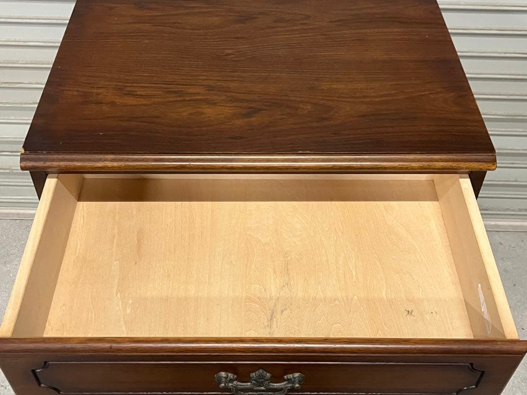 ☆karimoku カリモク家具 コロニアル キャビネット チェスト ４段収納