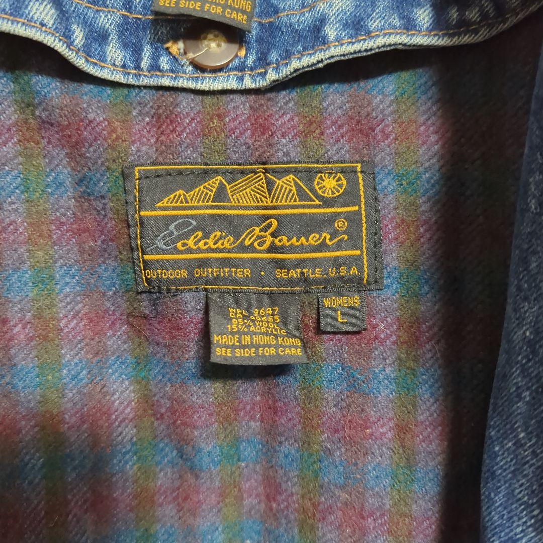 Eddie Bauer エディバウアー　デニムカバーオール　ジャケット　コート