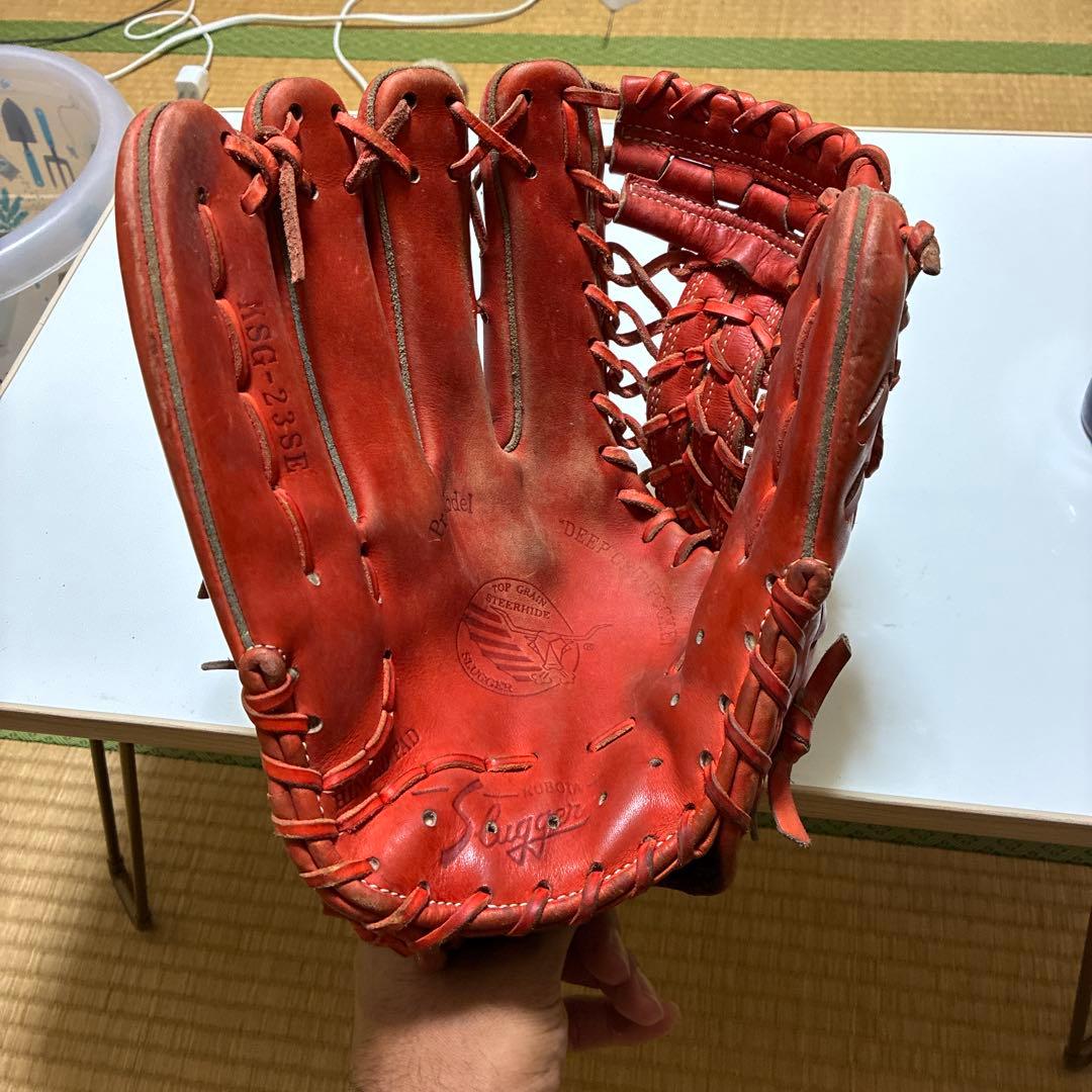Slugger 外野手左用硬式グラブ