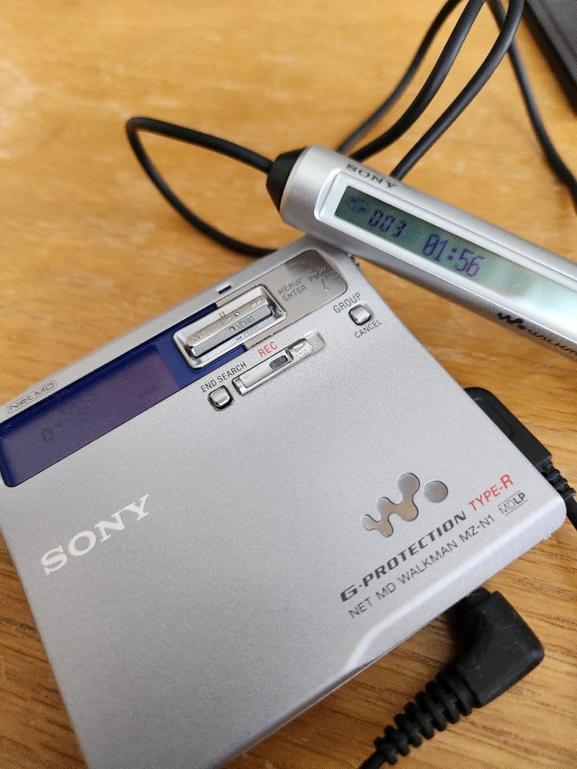 ポータブルプレーヤー SONY NET MD WALKMAN MZ-N1