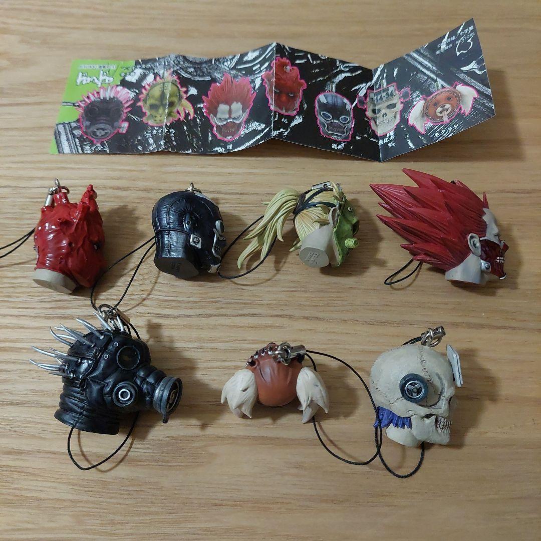 ドロヘドロ ヘッドマスコットコレクション 第一弾7種 コンプリート