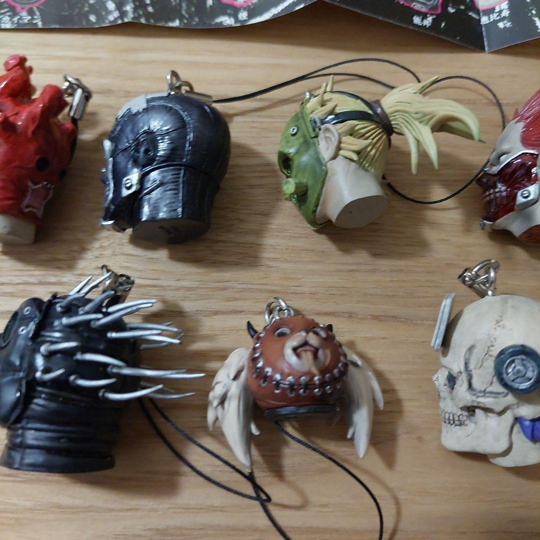 ドロヘドロ ヘッドマスコットコレクション 第一弾7種 コンプリート