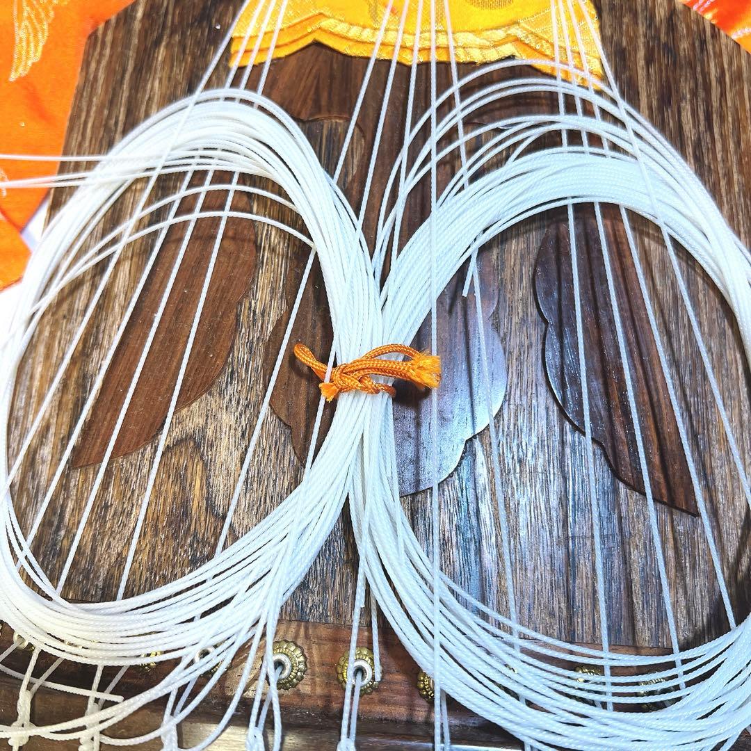 【美品】13弦　琴 すだれ掘り　付属品多数　送料無料　大正琴