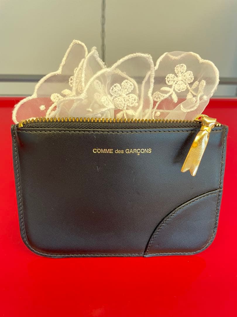 M！コムデギャルソンポーチ（小）　内側GOLD 希少