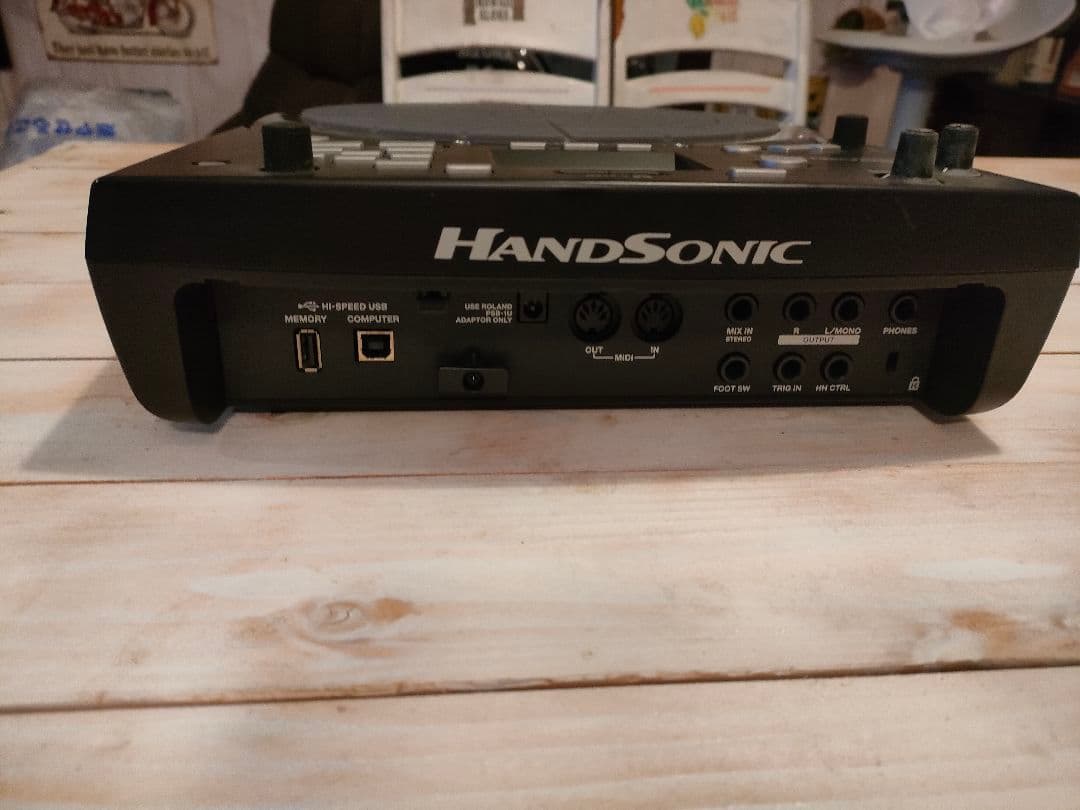 ローランド　ハンドソニック　HPD-20　スタンド、接続部品、説明書