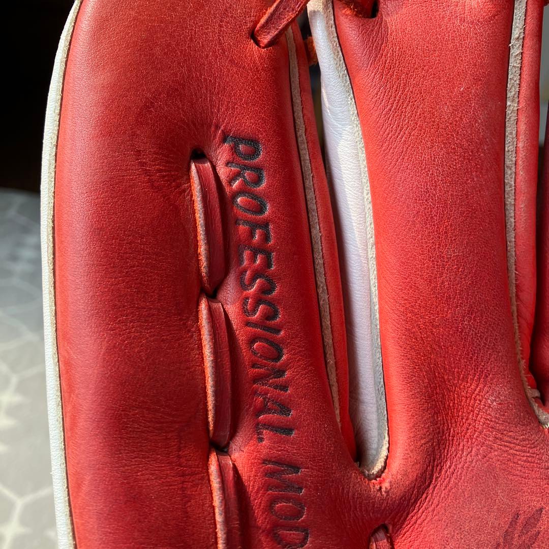 【最終お値引き 3/16まで】ハタケヤマ　軟式グローブ　外野手用　左投げ