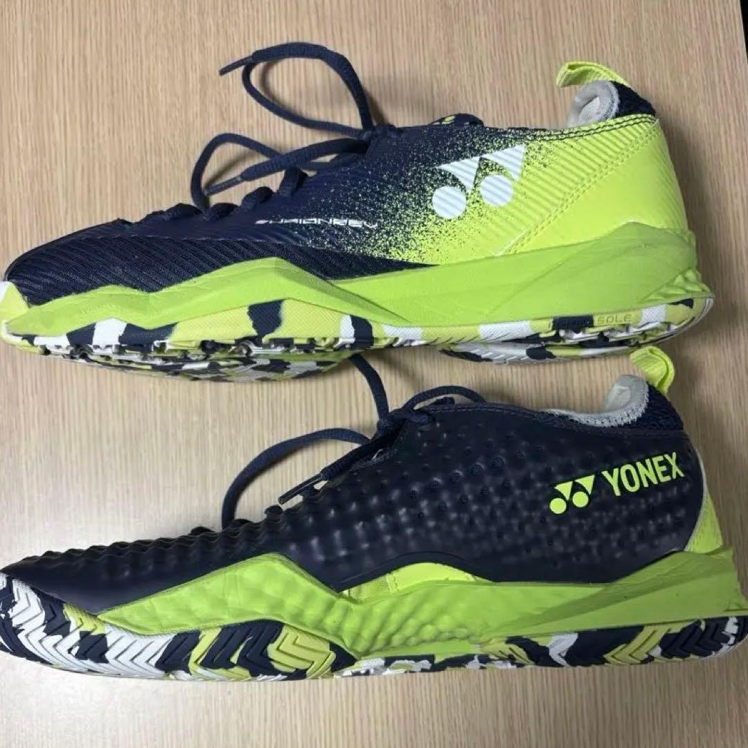 YONEX メンズ パワークッションフュージョン ライムネイビー 28.0cm