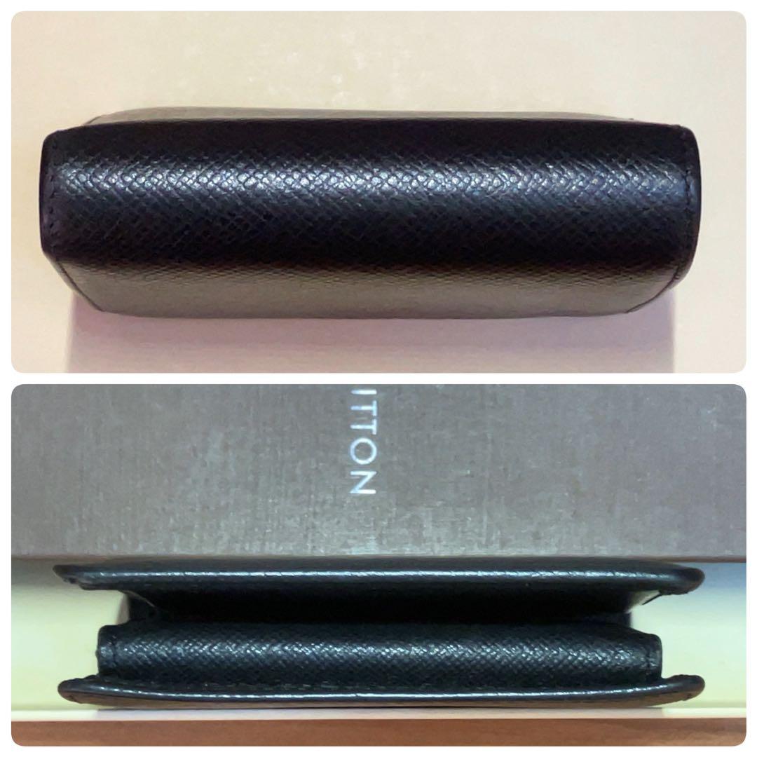 【美品】ルイヴィトン ポルトビエ3カルトクレディ 財布 タイガ アルドワーズ