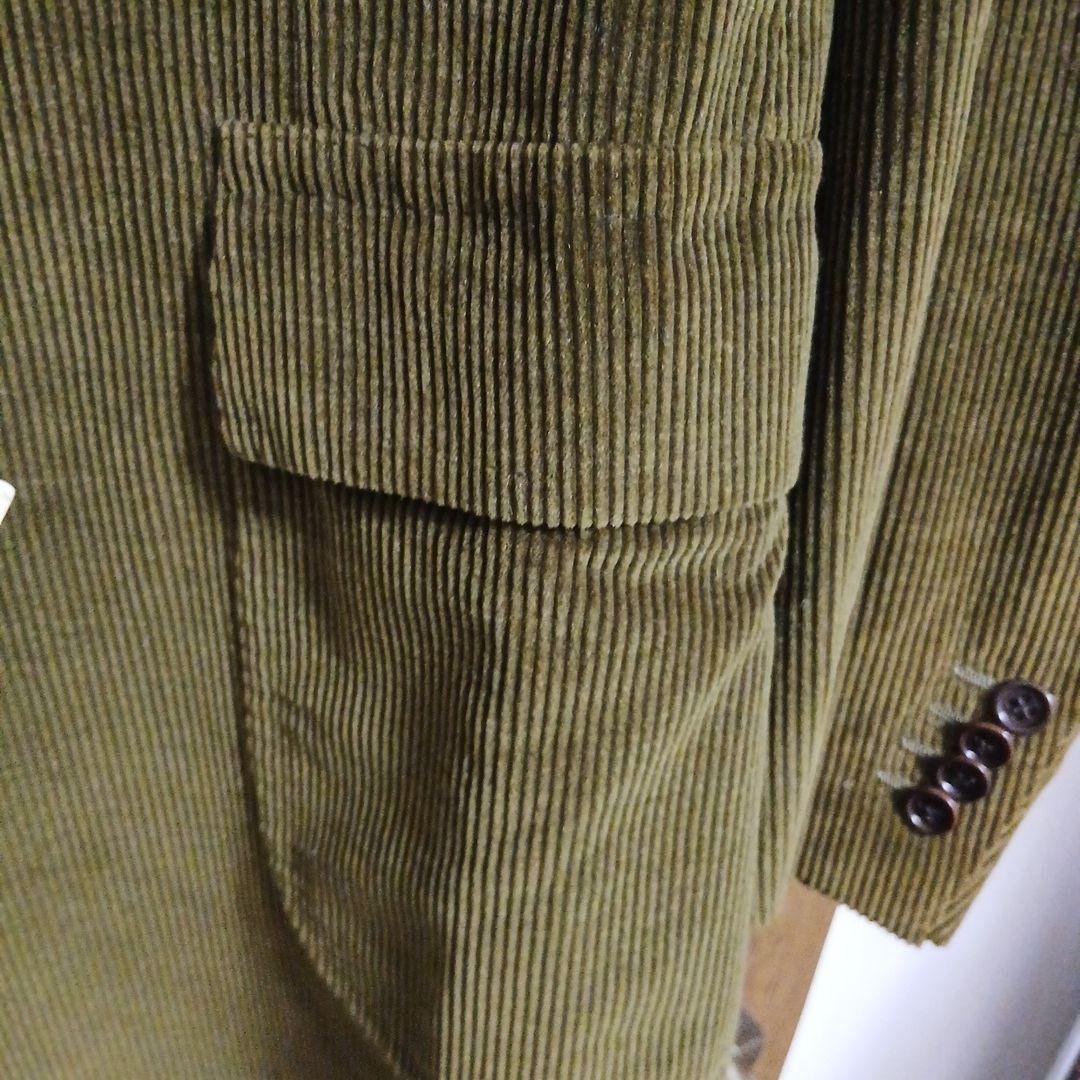 訳ありluigi borrelli コーデュロイコート　48