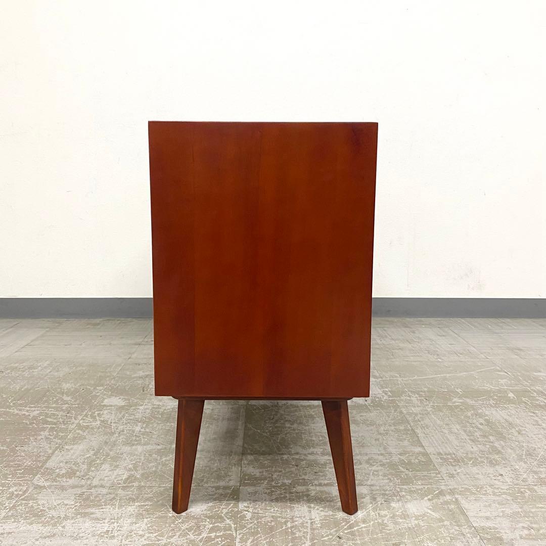 訳あり アウトレット展示品 DENコーポレーション キャビネット マホガニー11