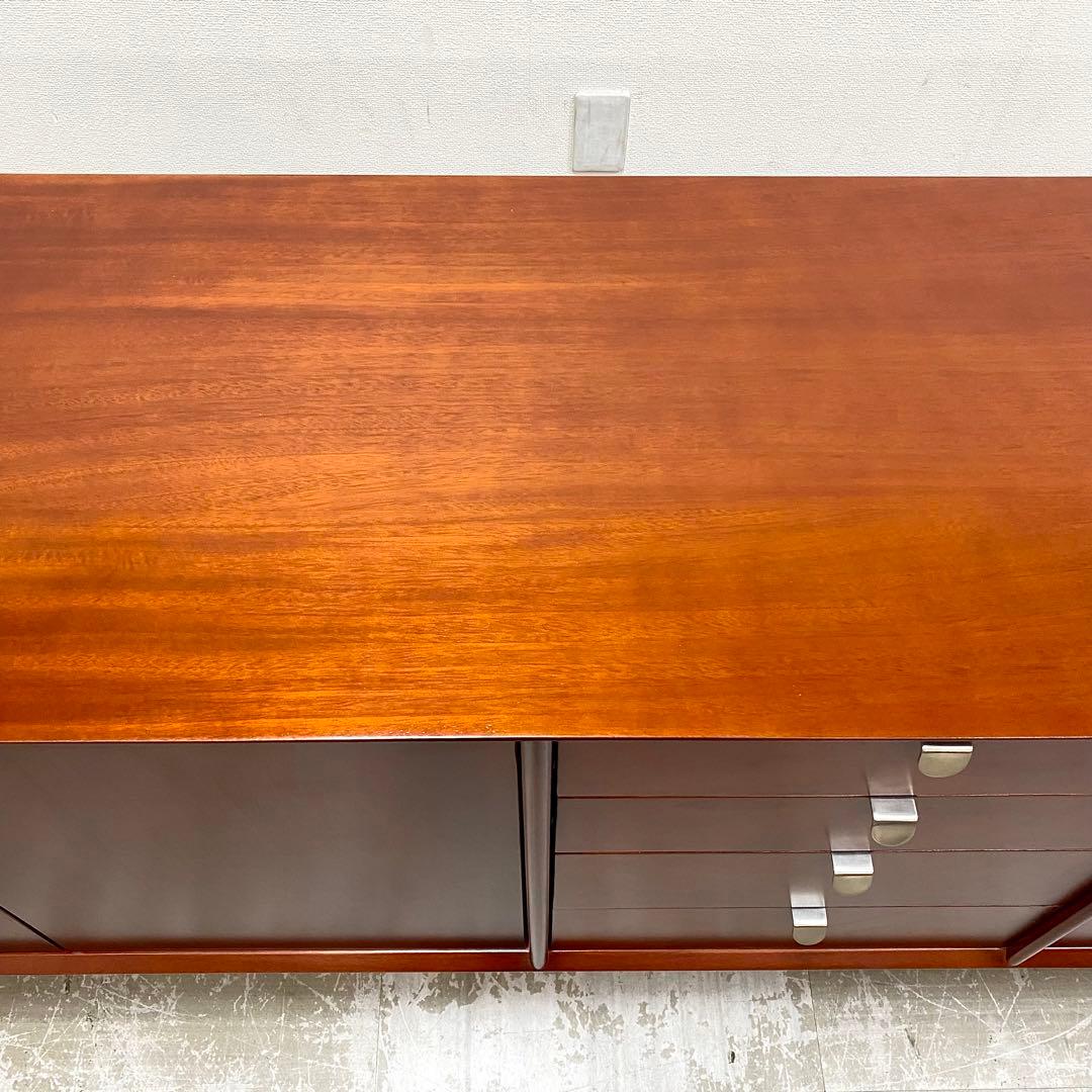 訳あり アウトレット展示品 DENコーポレーション キャビネット マホガニー11