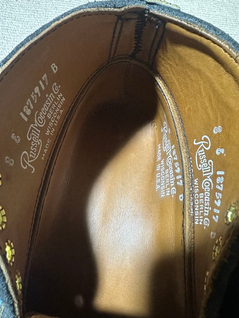 ラッセルモカシン　トリプルヴァンプ　8E