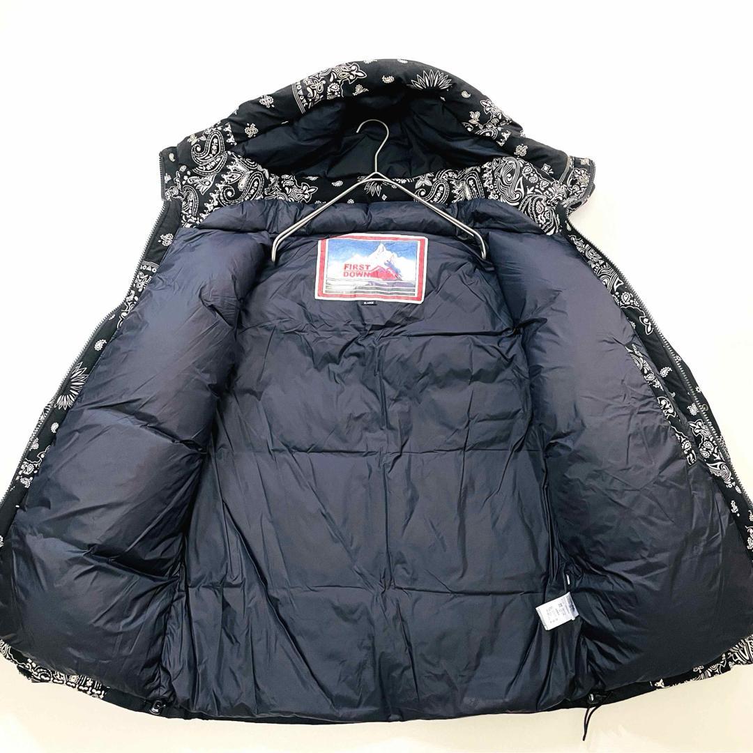 6571 ファーストダウン　ダウンジャケット　フリークスストア別注　ペイズリー