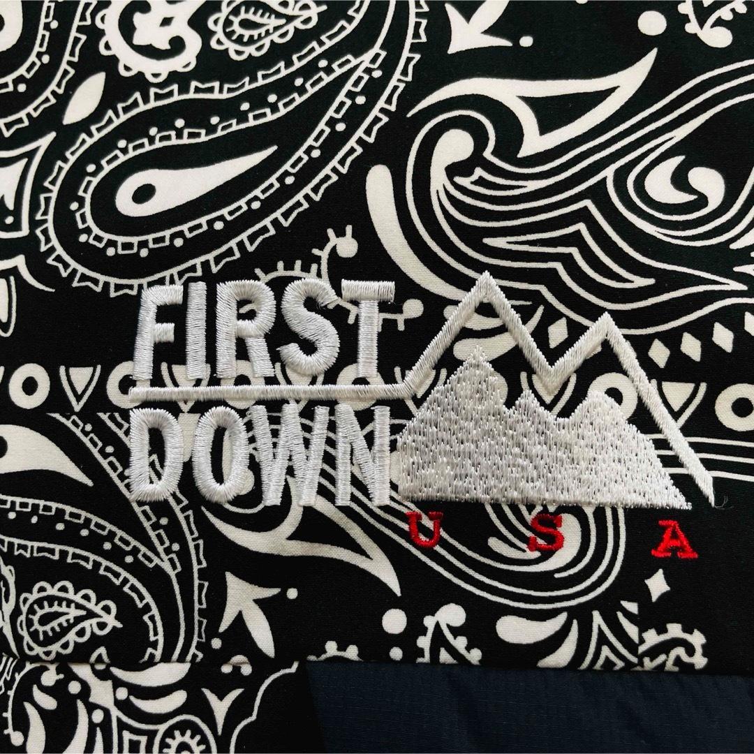 6571 ファーストダウン　ダウンジャケット　フリークスストア別注　ペイズリー