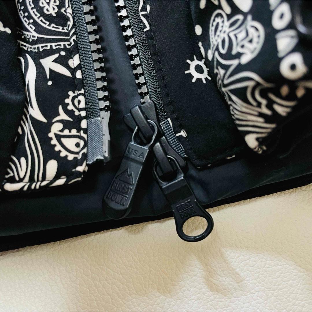 6571 ファーストダウン　ダウンジャケット　フリークスストア別注　ペイズリー