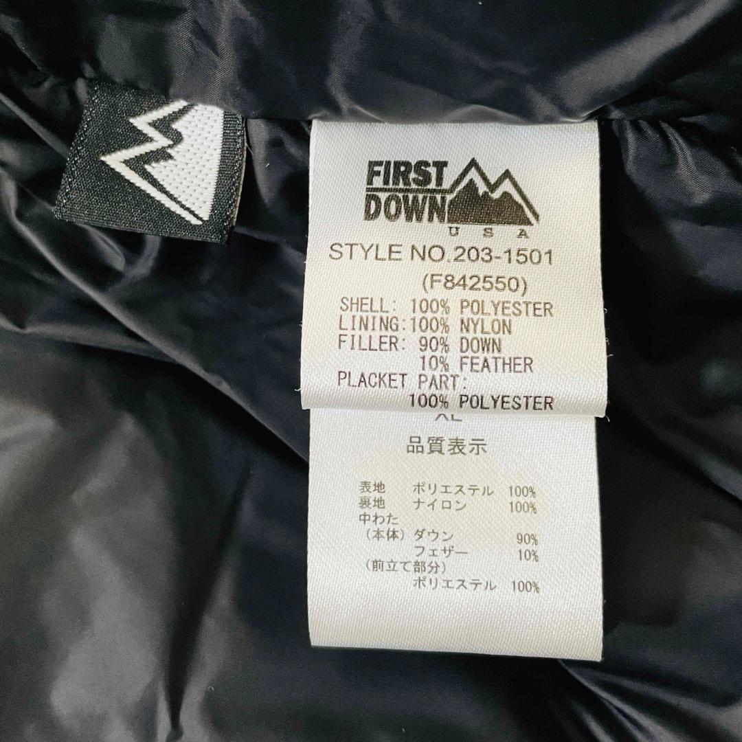 6571 ファーストダウン　ダウンジャケット　フリークスストア別注　ペイズリー