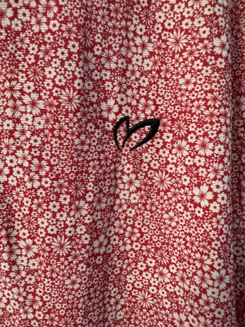 値下！大サイズMASTER BUNNY☆リバティお花柄 半袖ポロシャツ☆サイズ2