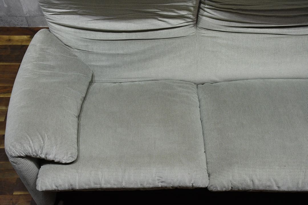 CCC1 Cassina カッシーナ 675 マラルンガ 3人掛けソファ