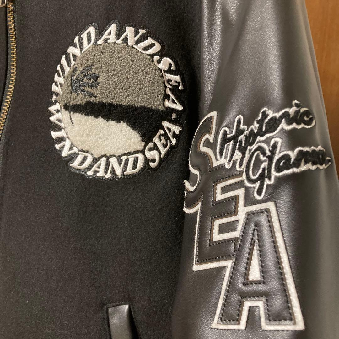 納品書付　ヒステリックグラマー WIND AND SEA スタジャン