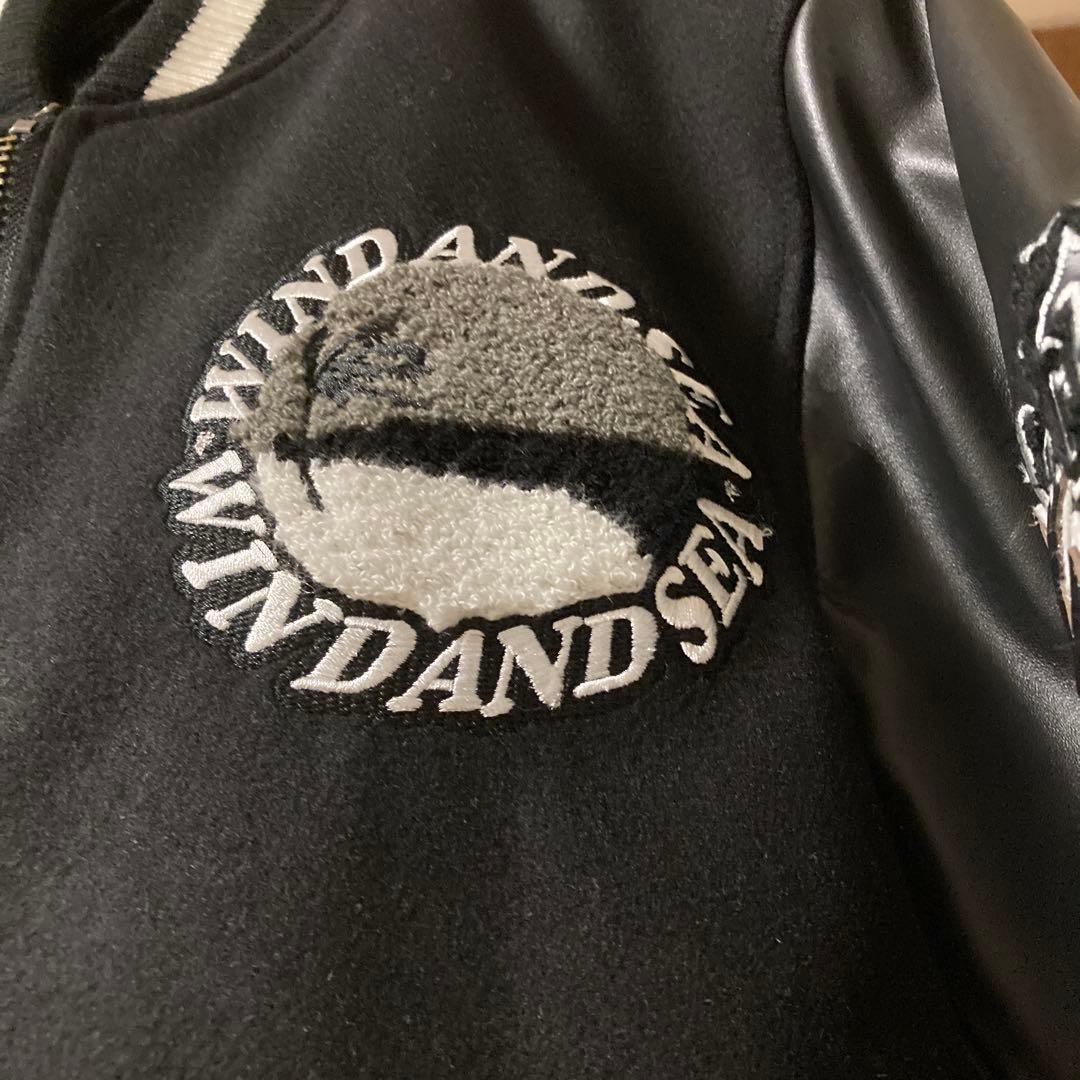 納品書付　ヒステリックグラマー WIND AND SEA スタジャン